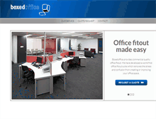 Tablet Screenshot of boxedoffice.com.au